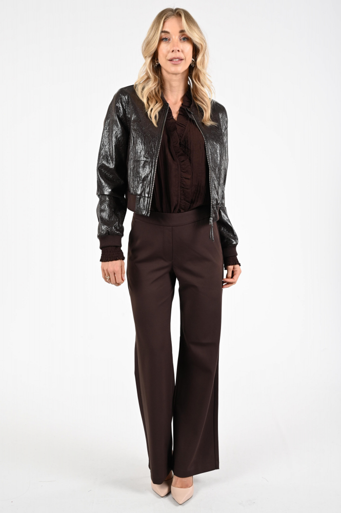 Mac Chiara 0107L Broek Bruin