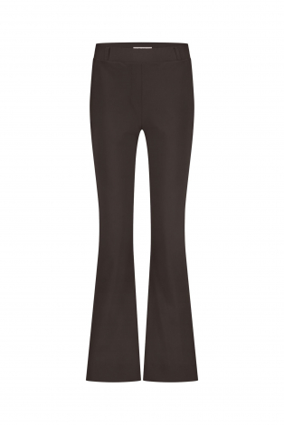 L.O.E.S. by Studio Anneloes Flair bonded trouser Bruin