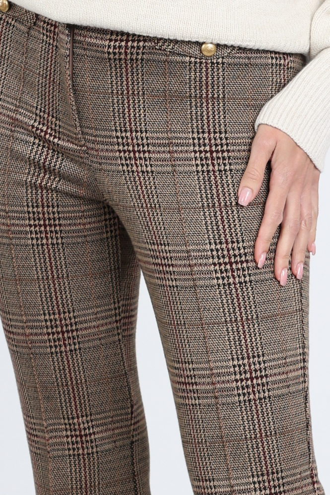 Cambio Fleur 6443026000 Broek Bruin