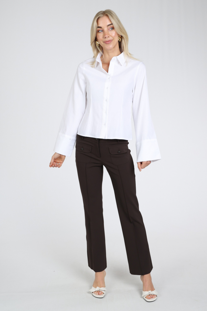 Cambio Farah 6111042700 Broek Bruin
