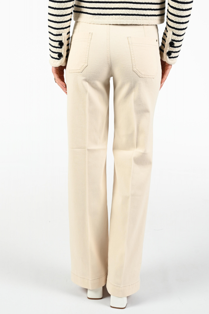 Rosner Audrey Wide Leg Broek Beige