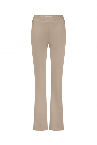 L.O.E.S. by Studio Anneloes Flair bonded trouser Beige
