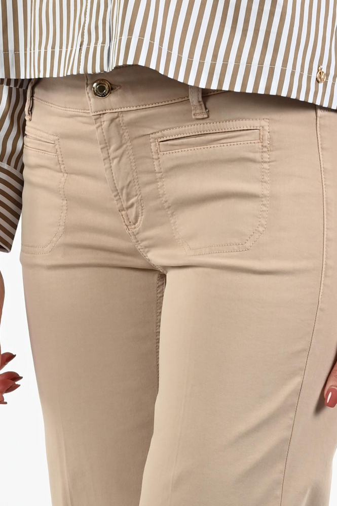Cambio tess cropped Broek Beige