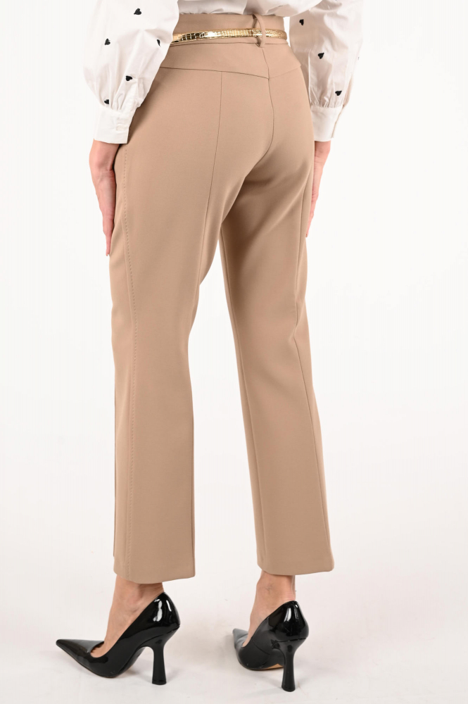 Cambio Farah 6316034206 Broek Beige