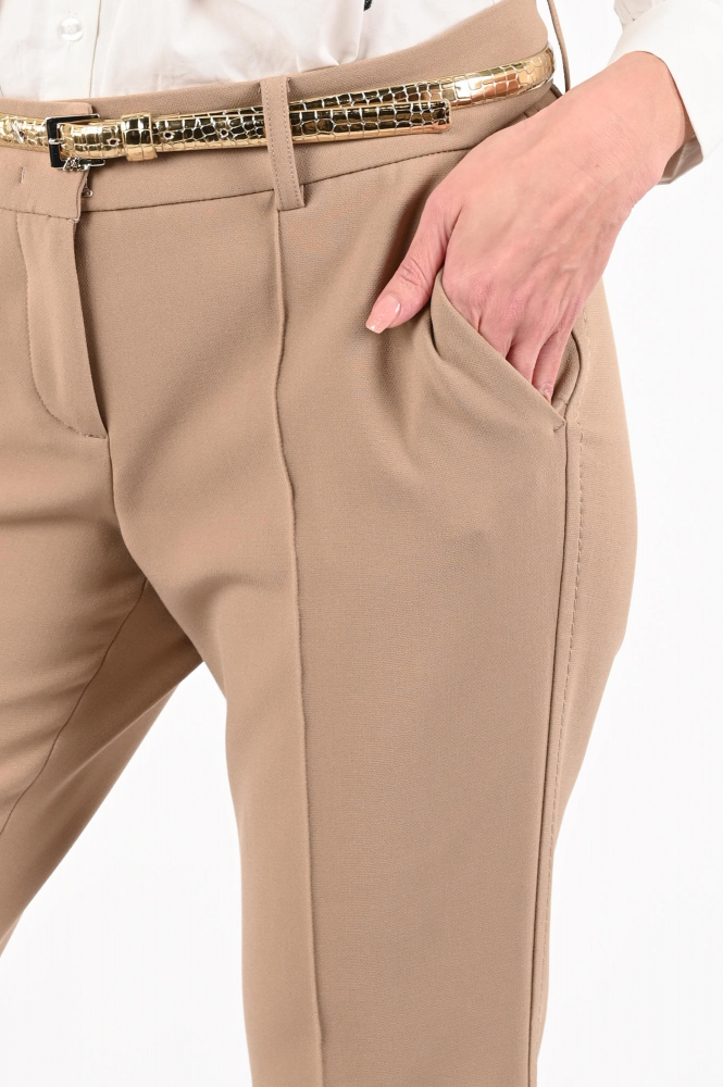 Cambio Farah 6316034206 Broek Beige