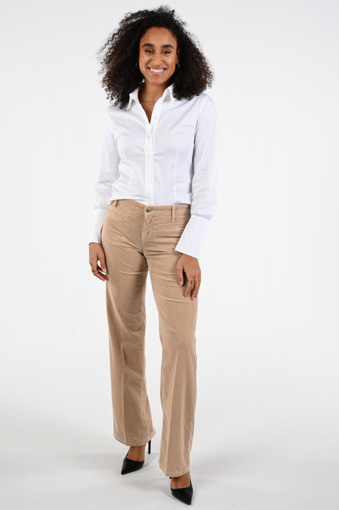 Cambio Tess Broek Beige