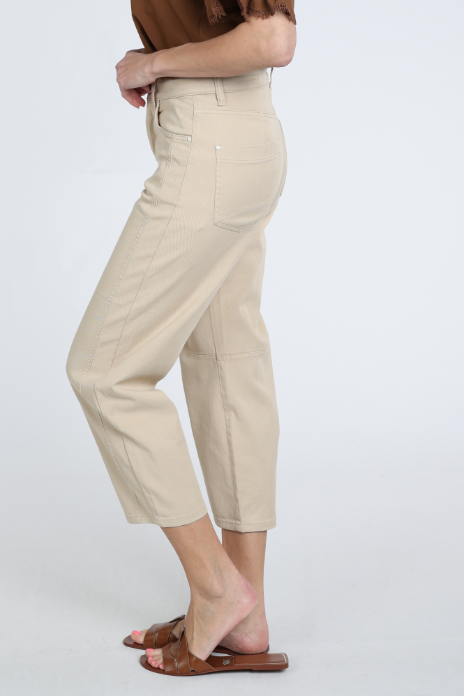 Cambio Elia 7609011403 Broek Beige