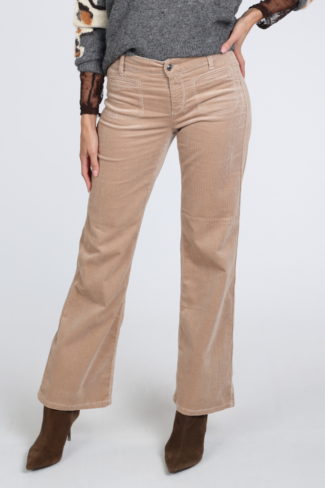 Cambio Tess 7158009620 Broek Beige