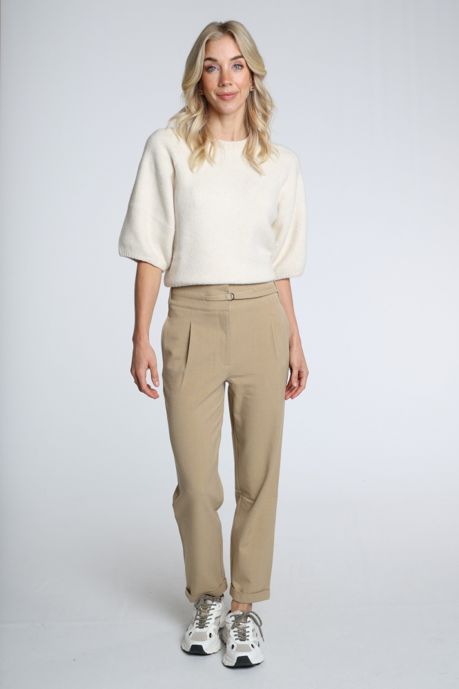 Yaya 01-301287-609 Broek Beige