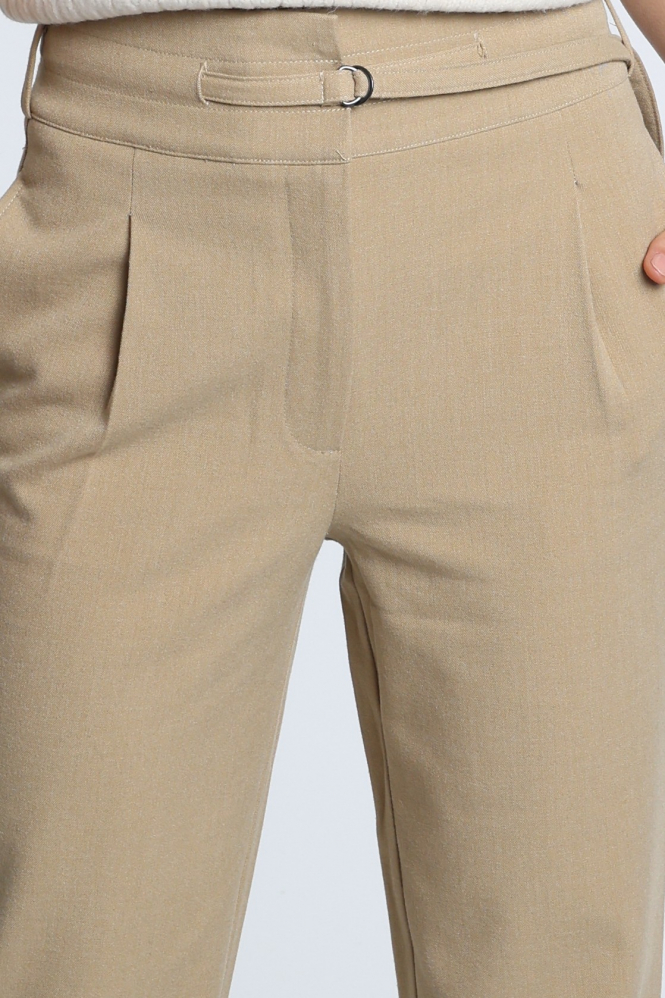 Yaya 01-301287-609 Broek Beige