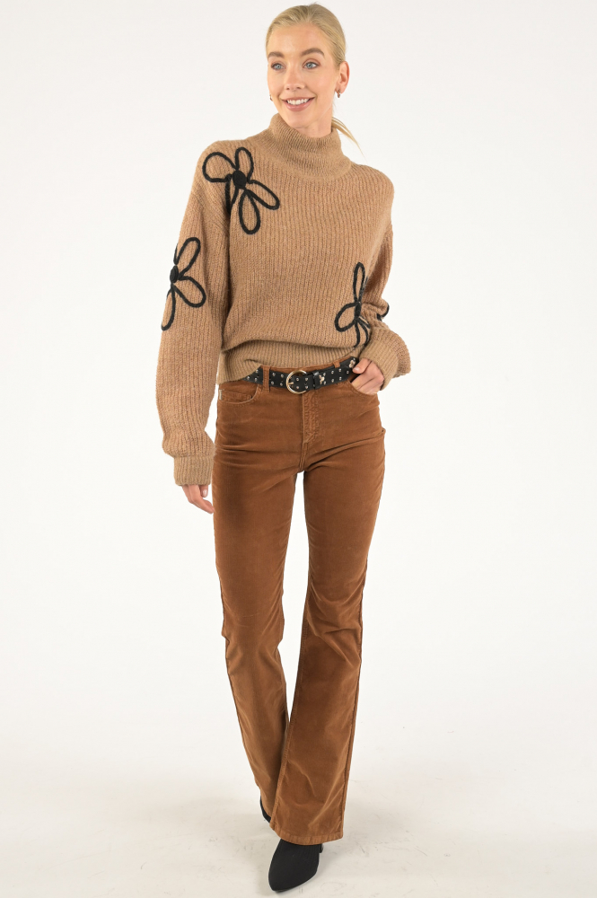 Fabienne Chapot CLT-178-TRS-AW23 Broek Bruin