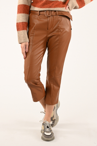 NickJean Tysa leather Bruin