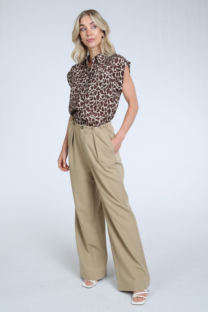 Geisha 61046-10 Broek Bruin