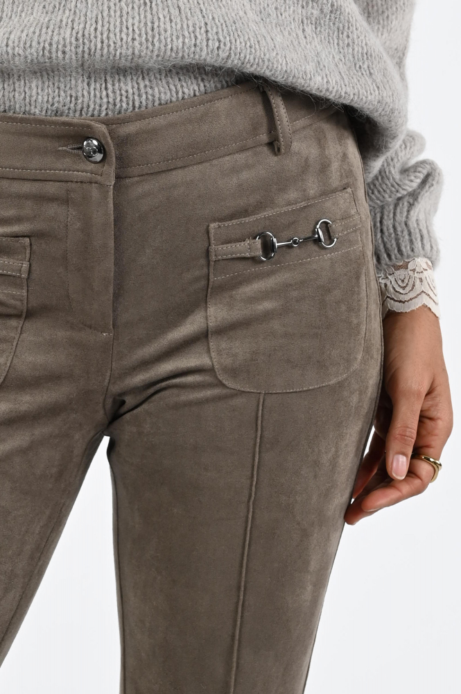 Cambio farah 6304042703 Broek Bruin