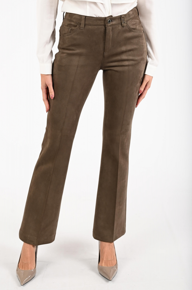 Rosner Antonia Bootcut Broek Bruin
