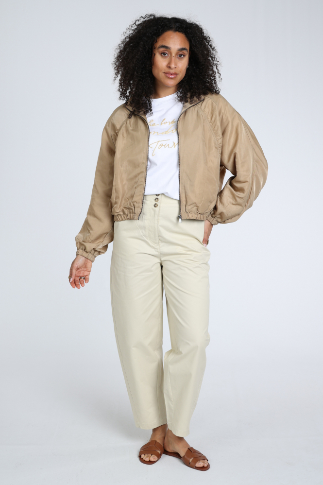 Yaya 01-301250-604 Broek Bruin