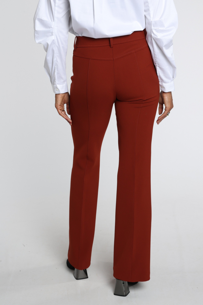 Cambio Farah long 6316046600 Broek Bruin