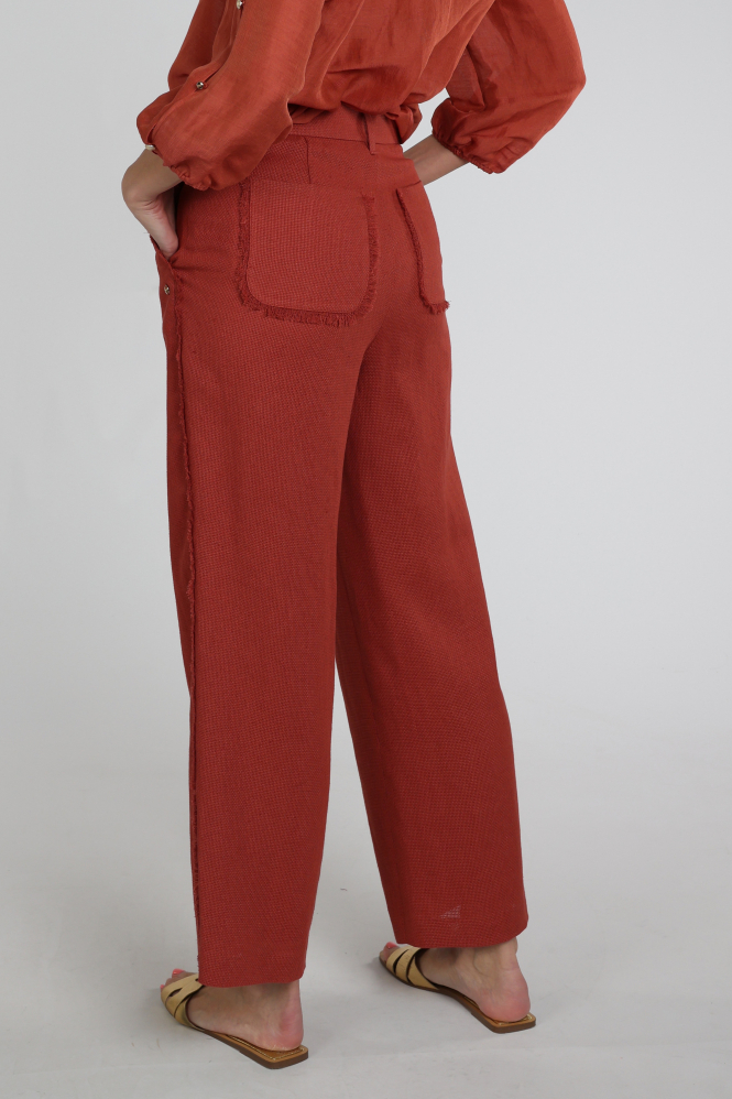 Marc Cain AC 81.75 W62 Broek Bruin