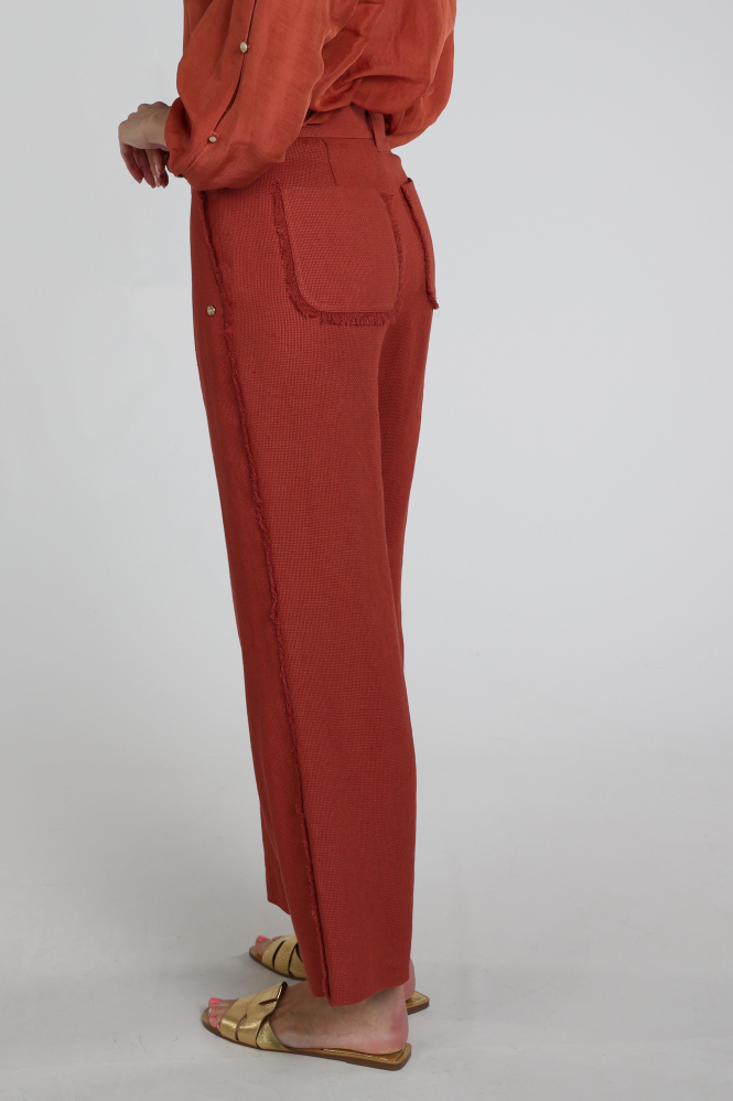 Marc Cain AC 81.75 W62 Broek Bruin