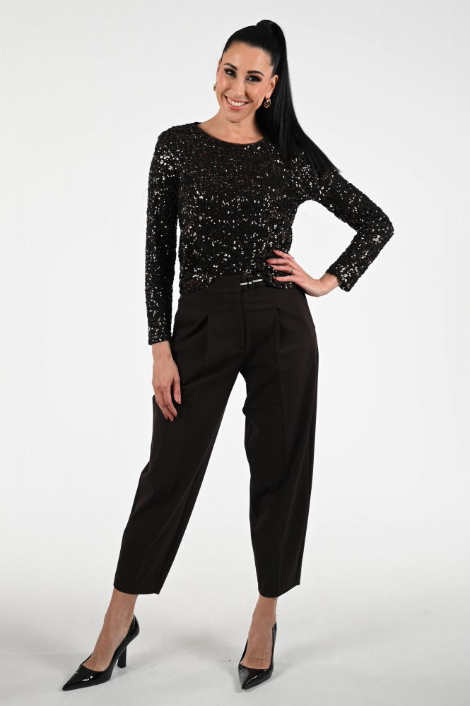 Cambio Elaine 6336034902 Broek Bruin
