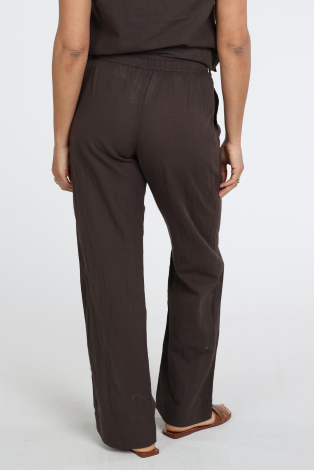 Neo Noir Sonar Linen pants Bruin