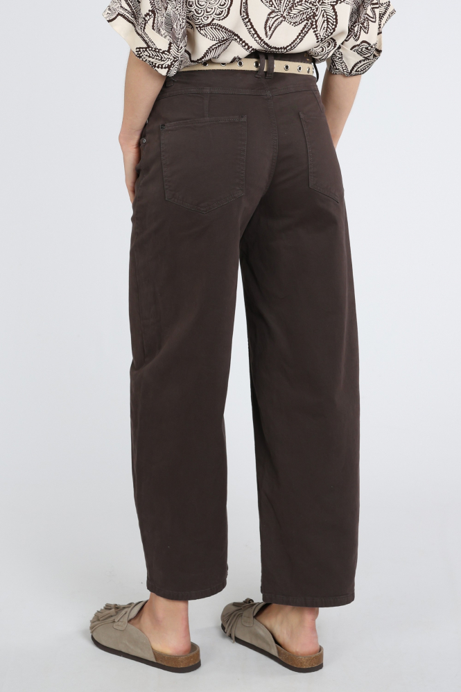 Cambio Odelle 7667013704 Broek Bruin