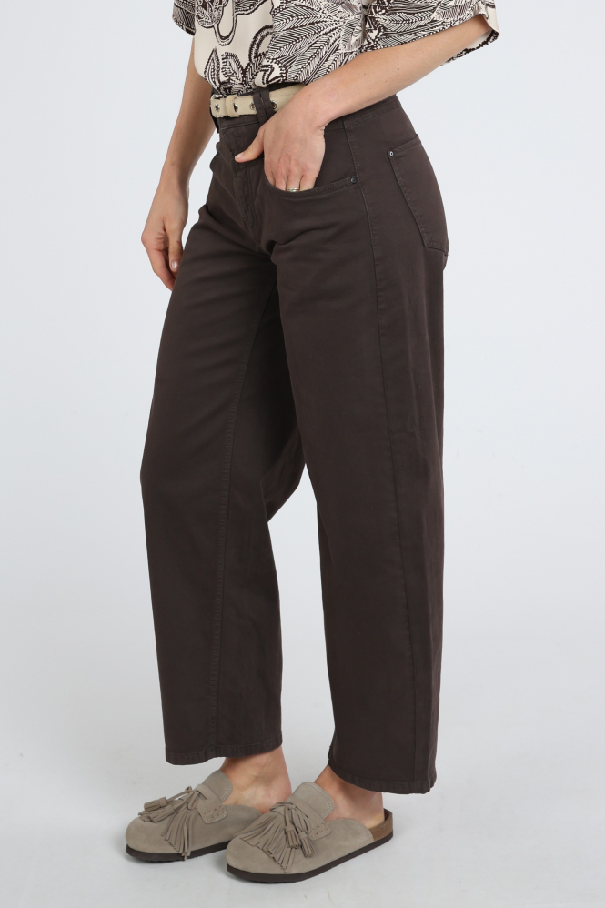 Cambio Odelle 7667013704 Broek Bruin