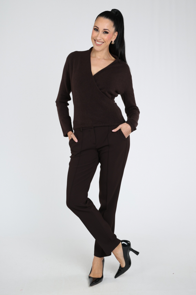 Cambio Sarah 6316029100 Broek Bruin
