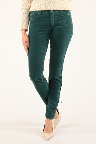 NickJean Kathy Velour Groen