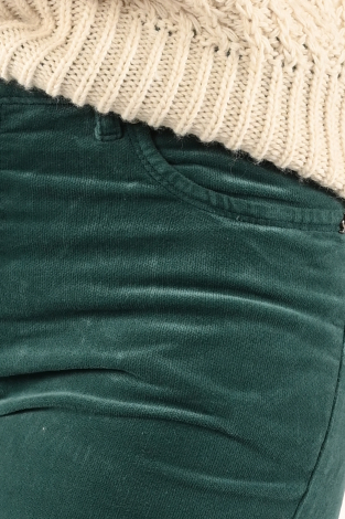 NickJean Kathy Velour Groen