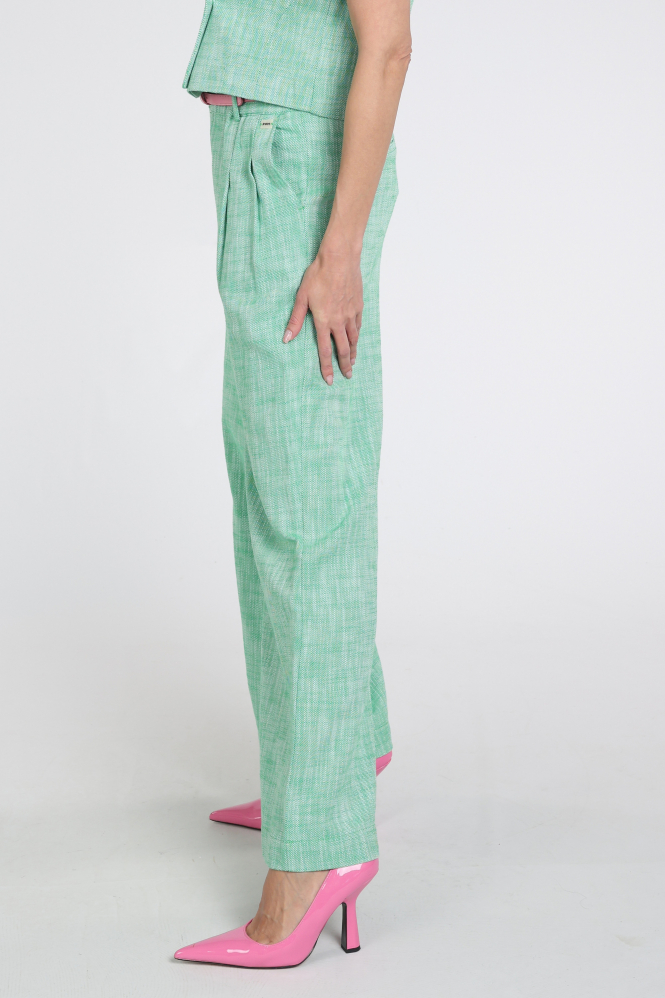 Pom Amsterdam SP9560 Broek Groen