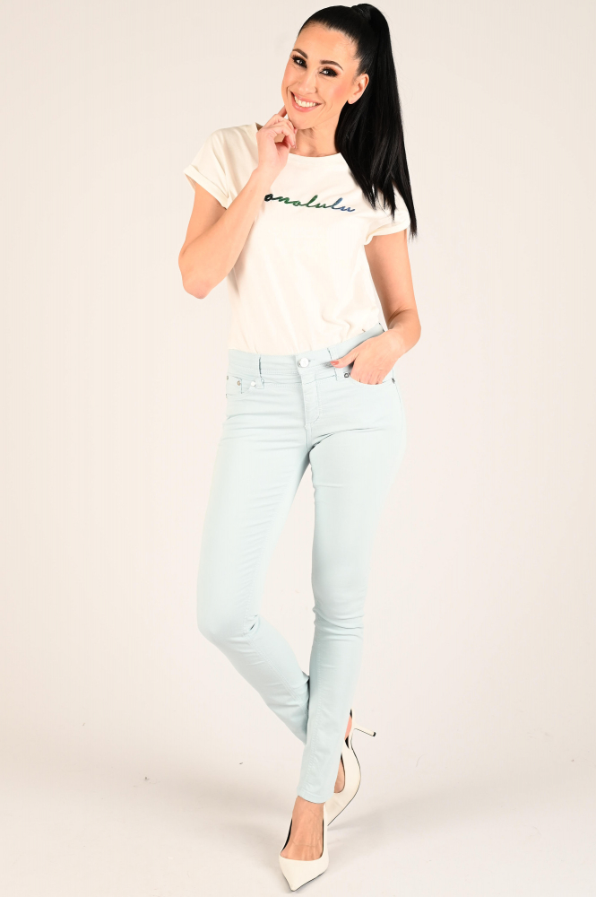 NickJean Bess slim Broek Groen