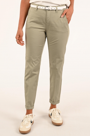 Mac chino turn up Groen