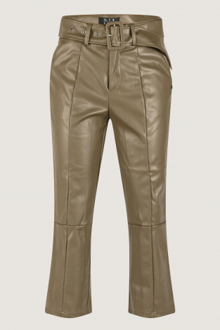 NickJean Tysa leather Groen