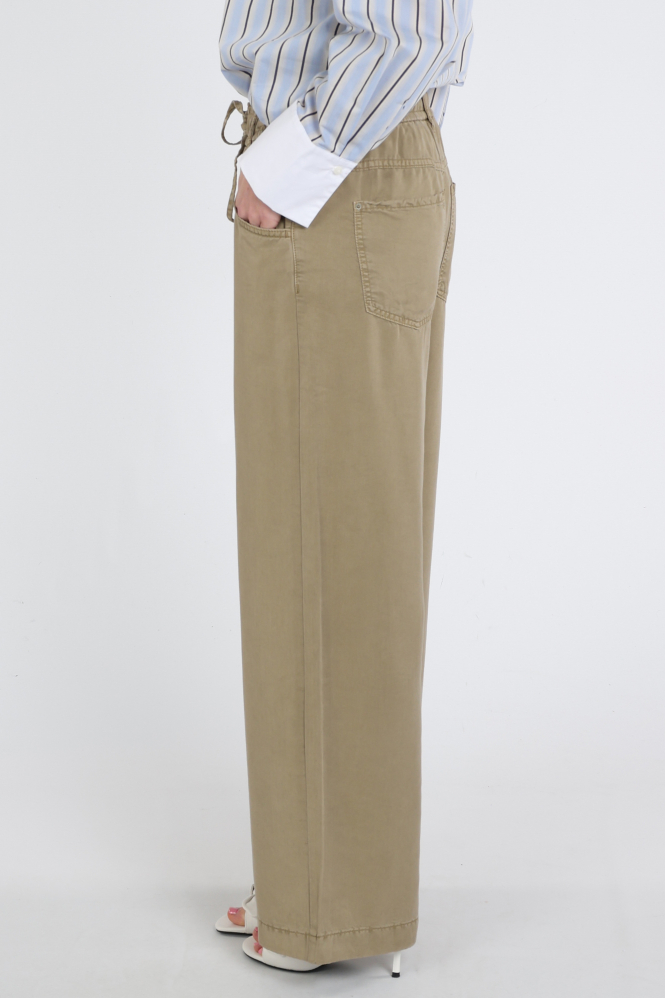 Rosner Masha Wide Leg Sporty  Broek Groen