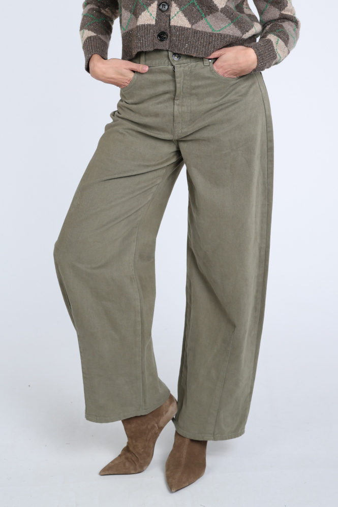 MaxMara Dordine mm10496 Broek Groen