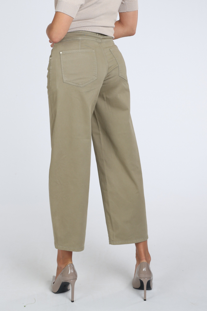 Cambio Odelle 7667013704 Broek Groen