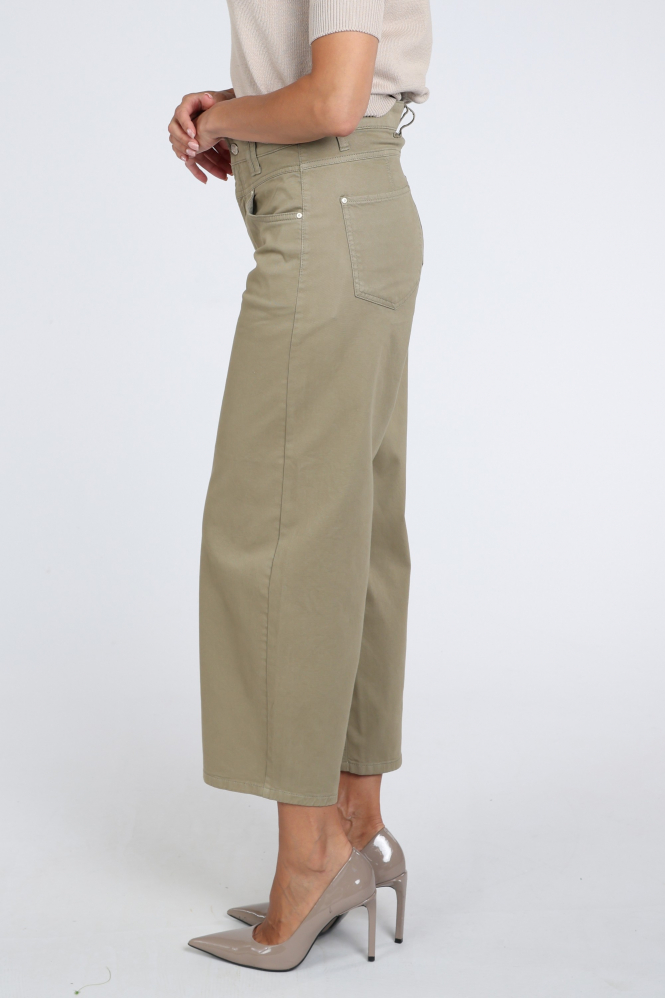 Cambio Odelle 7667013704 Broek Groen