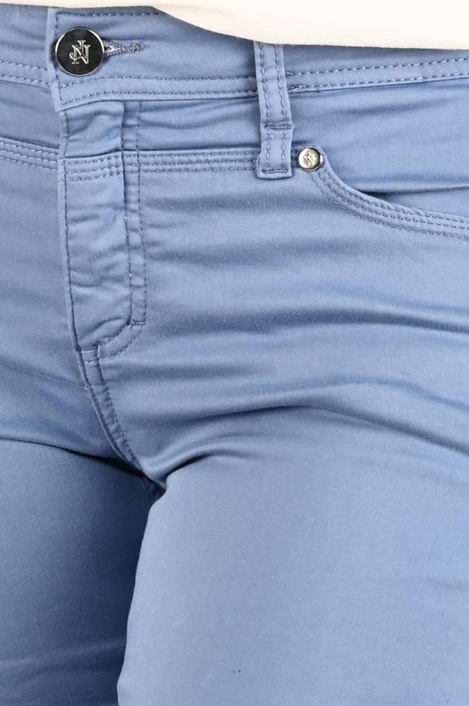 NickJean Bess slim Broek Blauw