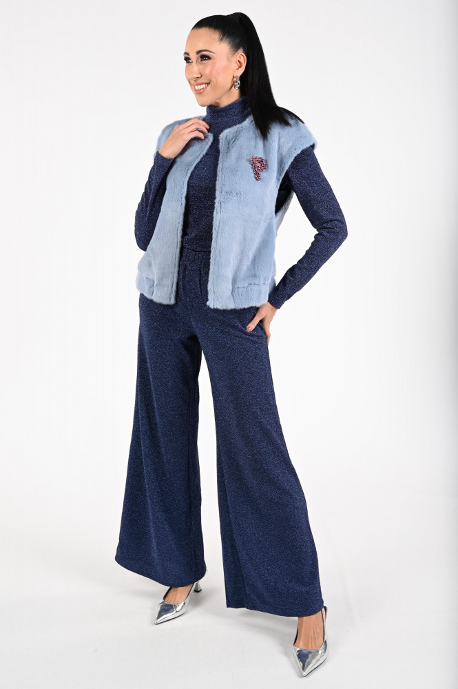 Pom Amsterdam SP9352 Broek Blauw