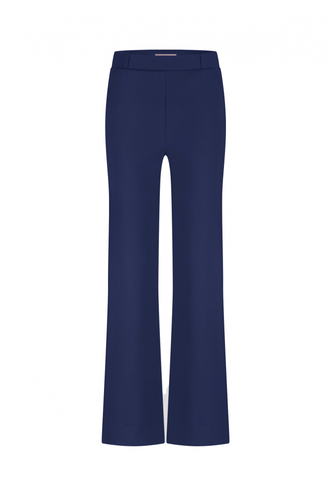 L.O.E.S. by Studio Anneloes Lexie bonded trouser Broek Blauw