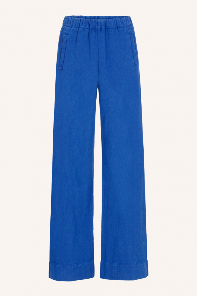 By-Bar mees pants Blauw