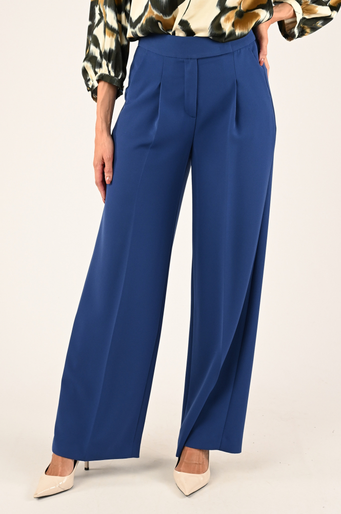 Luisa Cerano 608709-3417 Broek Blauw