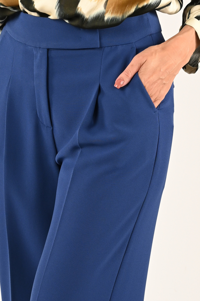 Luisa Cerano 608709-3417 Broek Blauw