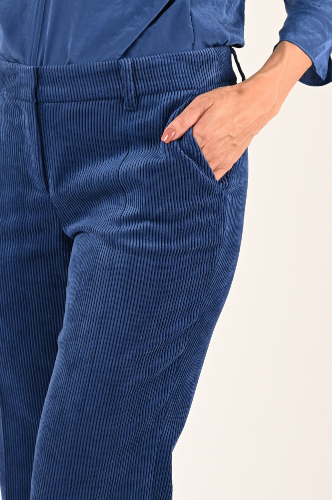 Luisa Cerano 608689-3556 Broek Blauw