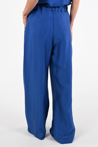 By-Bar celin gloss pants Blauw
