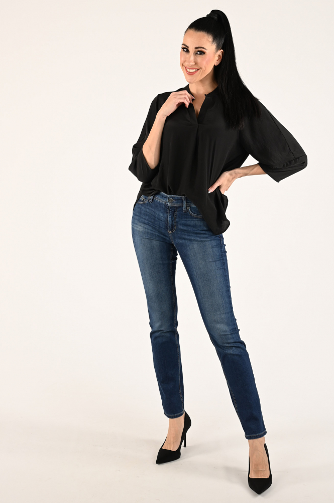 Cambio parla 9182001599 Broek Blauw
