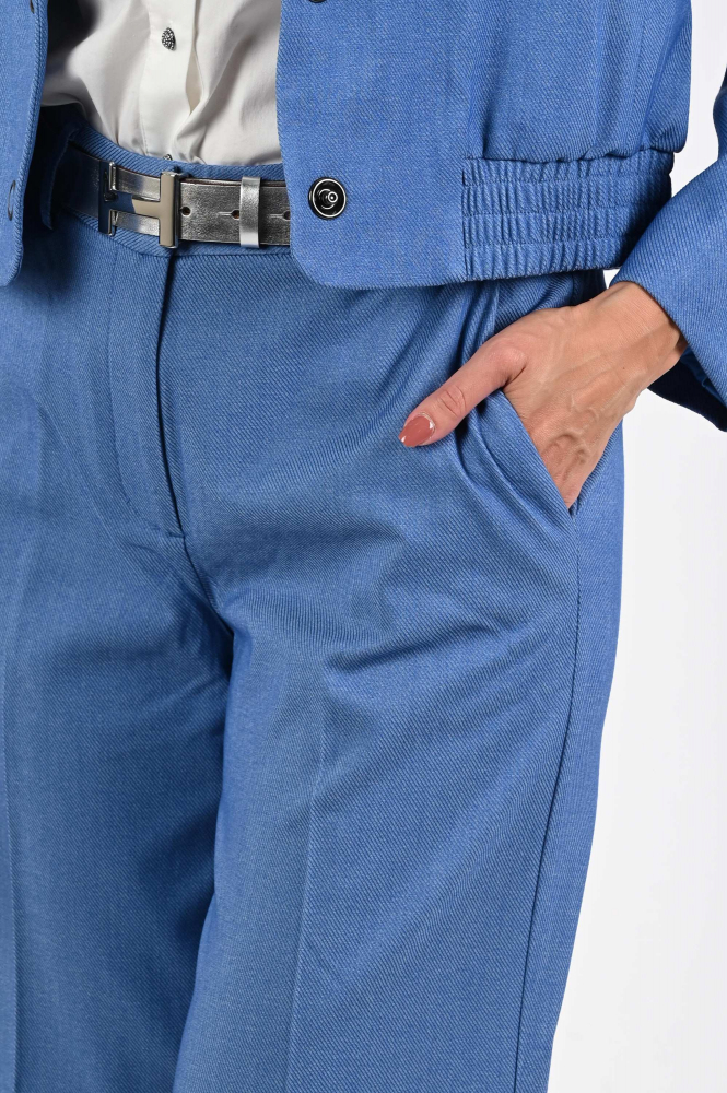 Co'couture tobber pants Broek Blauw