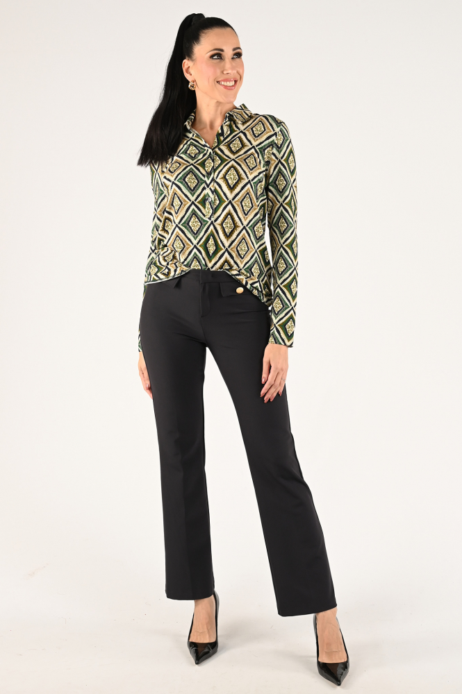 Rosner alisa flared 332 Broek Blauw