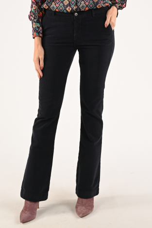 By-Bar leila cord Blauw